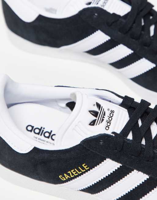 Adidas gazelle schwarz wildleder on sale