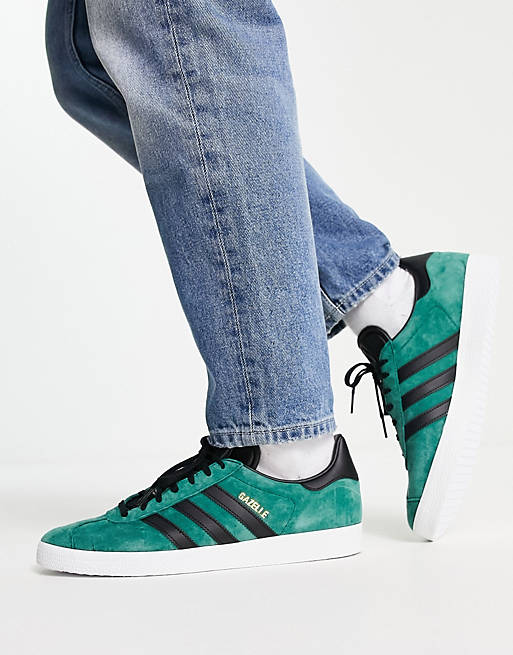 adidas Originals – Gazelle – Sneaker in College-Grün - DGREEN | ASOS