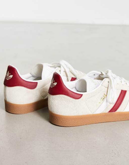adidas Originals Gazelle Sneaker in Grau mit Gummisohle ASOS