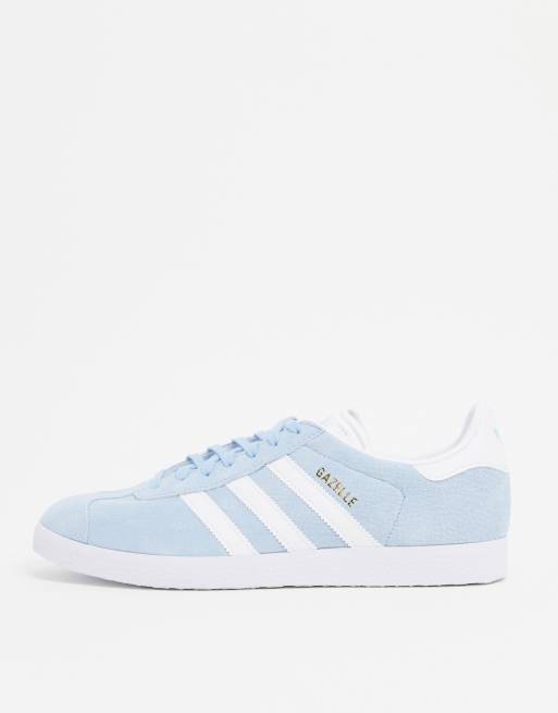 Adidas gazelle outlet celeste