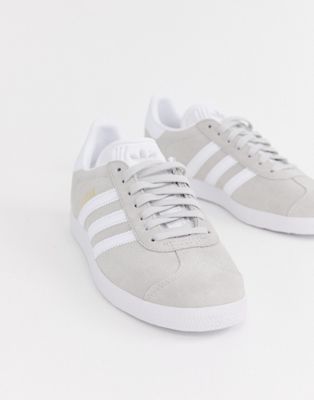 adidas Originals - Gazelle - Sneakers color grigio e bianco | ASOS