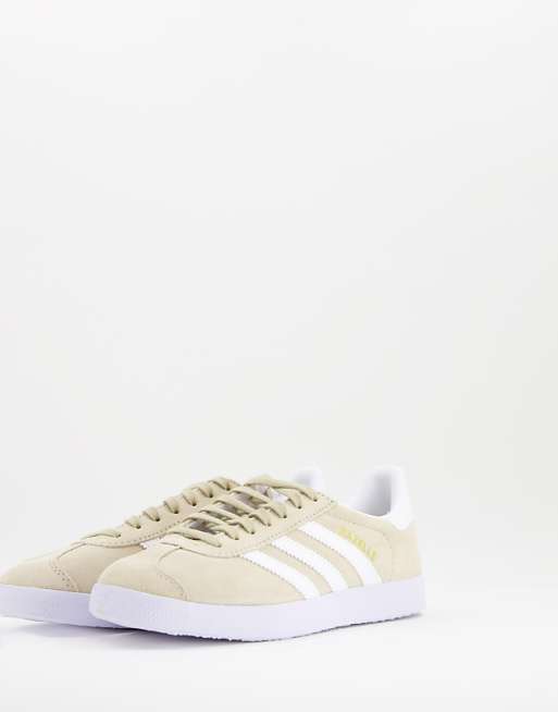 adidas Originals Gazelle sneakers in beige adidas Originals Gazelle sneakers in beige