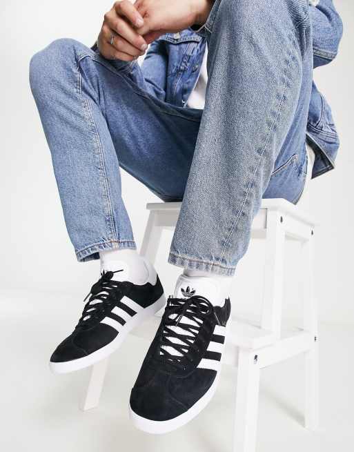adidas Originals Gazelle sneakers in black | ASOS