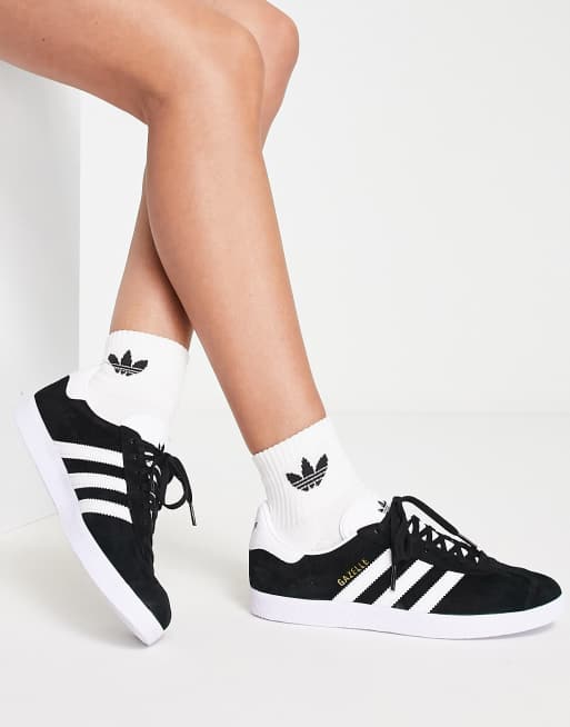 adidas Originals Gazelle sneakers in black | ASOS