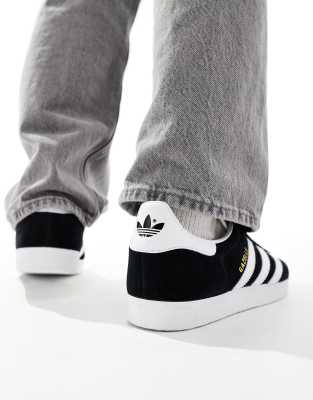 adidas Originals Gazelle sneakers in black | ASOS