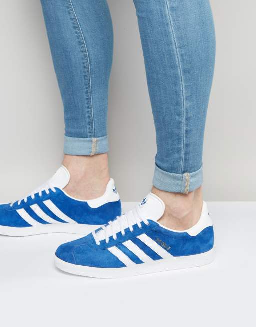 Adidas originals hotsell gazelle blauw