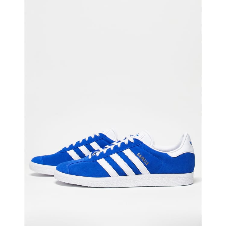 adidas Originals Gazelle Sneakers in blauw ASOS
