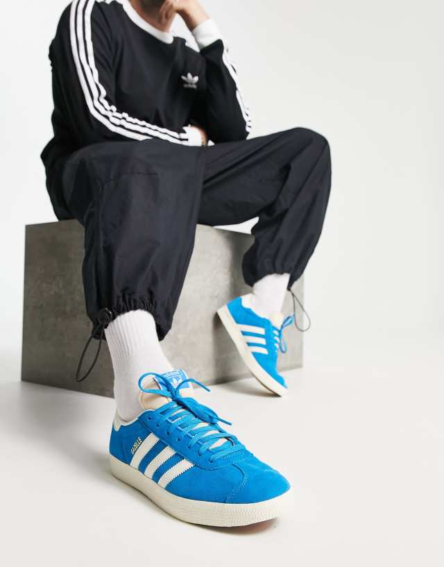 adidas Originals gazelle sneakers in blue