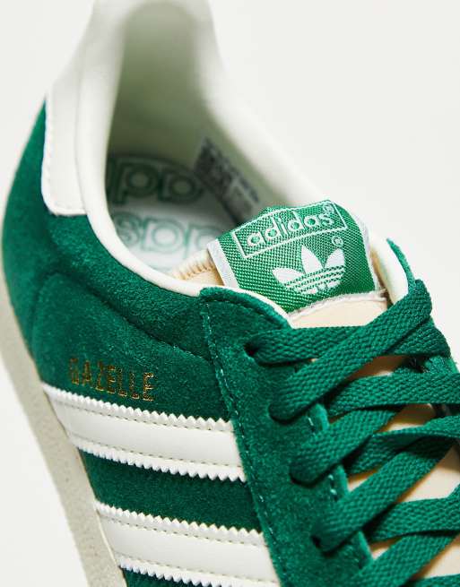 adidas Originals Gazelle sneakers in collegiate green