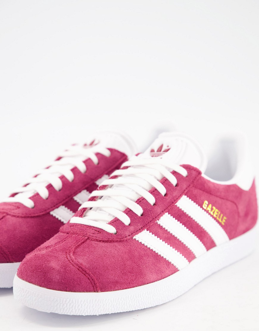 Adidas Originals - Gazelle - Sneakers in felroze-Rood