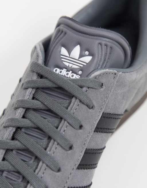 Adidas hotsell suede grey