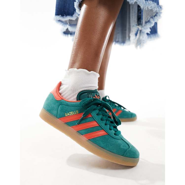 Adidas gazelle heren shop groen