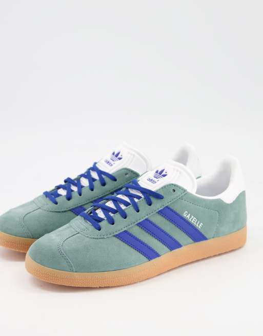 adidas Originals Gazelle sneakers in hazy emerald | ASOS