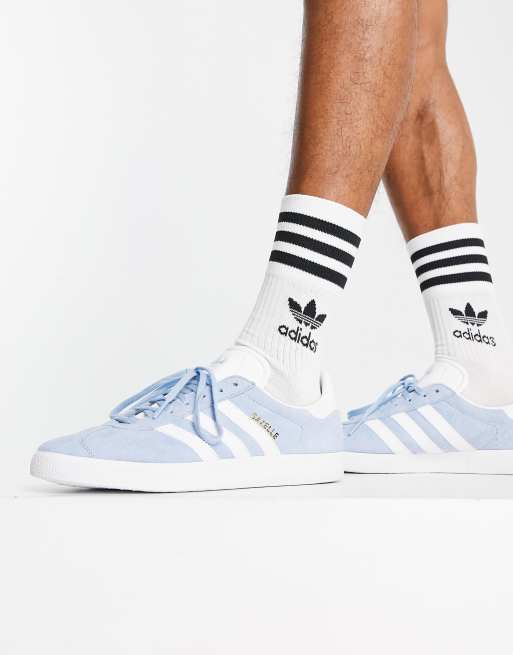 adidas originals gazelle - Sneakers in helderblauw - LBLUE