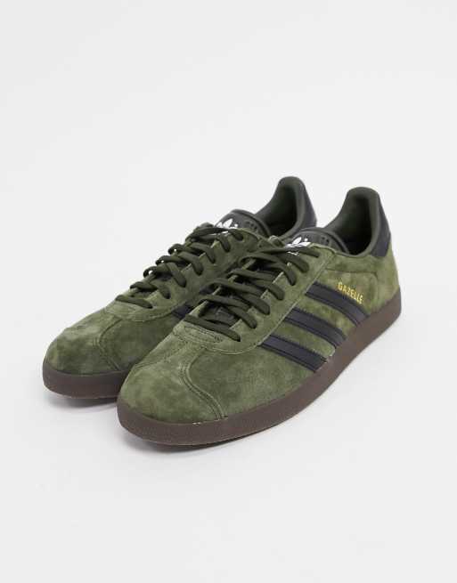 Adidas originals gazelle cutout suede clearance sneakers