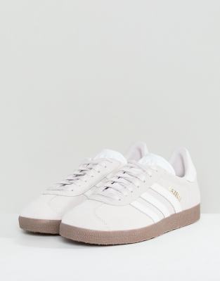 adidas white gazelle gum sole