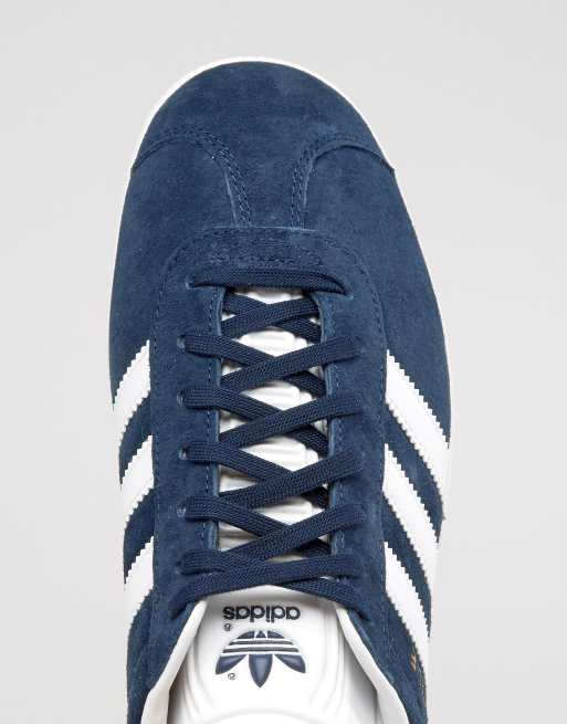 gør ikke Uretfærdighed hamburger adidas Originals Gazelle sneakers in navy | ASOS