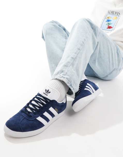 Mens navy adidas outlet trainers