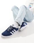 [adidas Originals] adidas Originals Gazelle sneakers in navy 38 navy