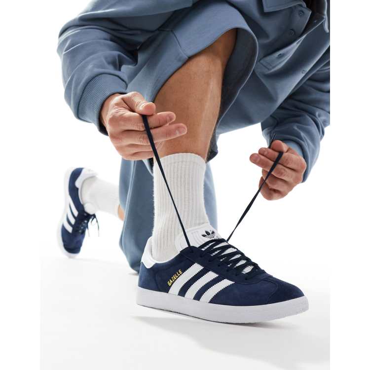 Adidas sales gazelle bleu