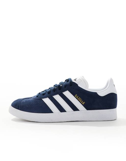 White & navy outlet gazelle trainers