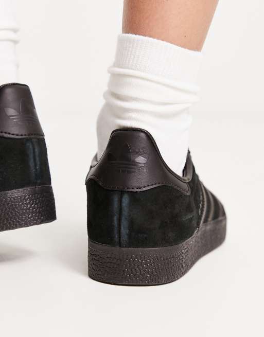 adidas gazelle silver green womens 靴 Unisex アディダス オリジナルス/adidas originals ガゼル ユニセックス GAZELLE シューズ スニーカー 靴 ブラック  黒 CQ2809 23.0cm / コアブラック main image 0