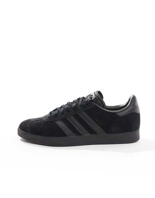 adidas Originals Gazelle Sneakers Triple | ASOS