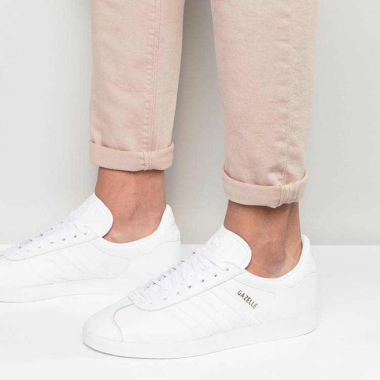 adidas Originals Gazelle sneakers in white BB5498 | ASOS