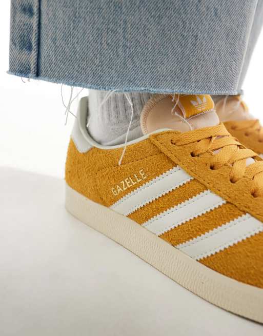 Mustard yellow adidas best sale