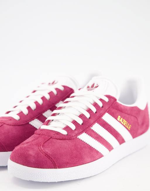 Adidas gazelle on sale rose fushia