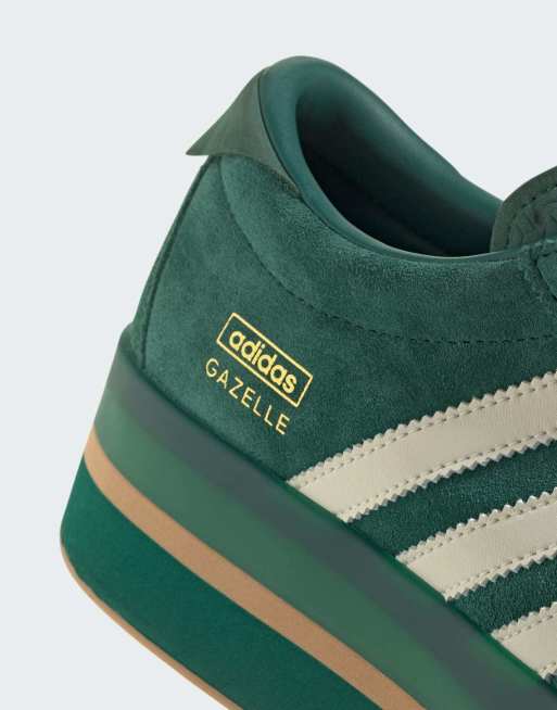 adidas Originals – Gazelle Stack – Grüne Sneaker, 5 von 5
