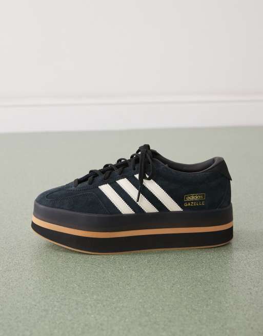 adidas Originals – Gazelle Stack – Sneaker in Schwarz und Weiß, 3 von 5