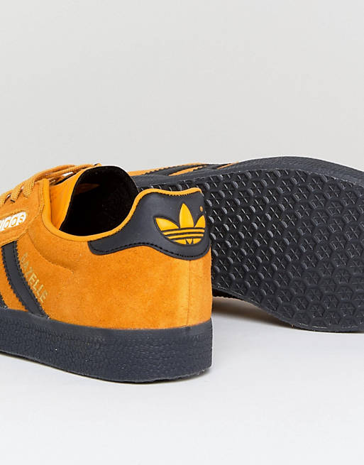 adidas Originals - Gazelle Super - Baskets avec semelle en gomme foncée - Jaune