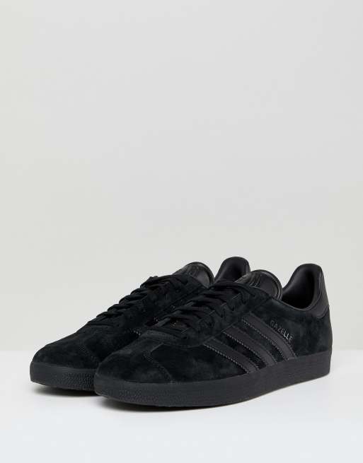 Adidas Originals – Gazelle – Svarta sneakers 