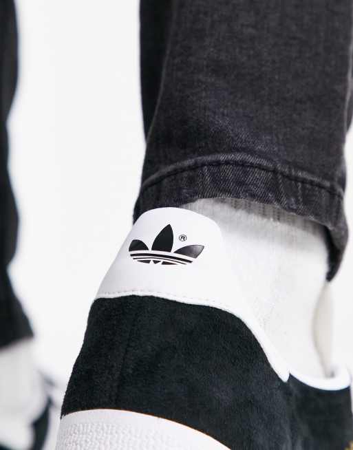 adidas Originals Gazelle trainers in black | ASOS