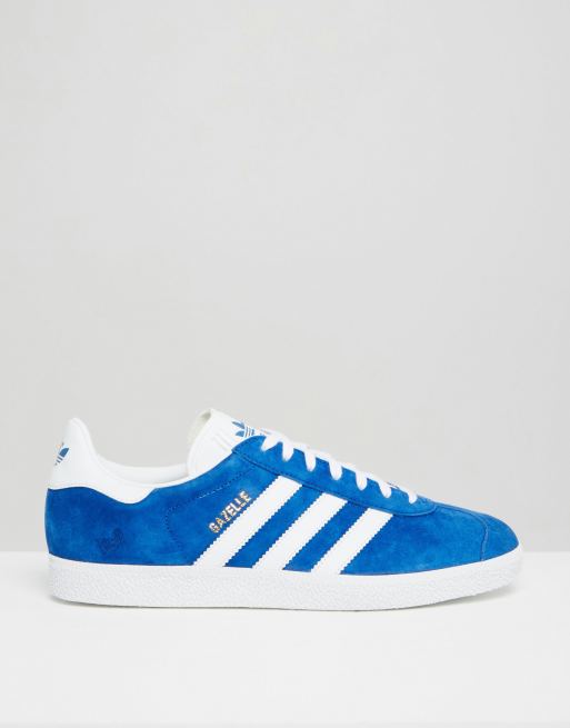 Adidas originals gazelle trainers in blue s76227 hotsell