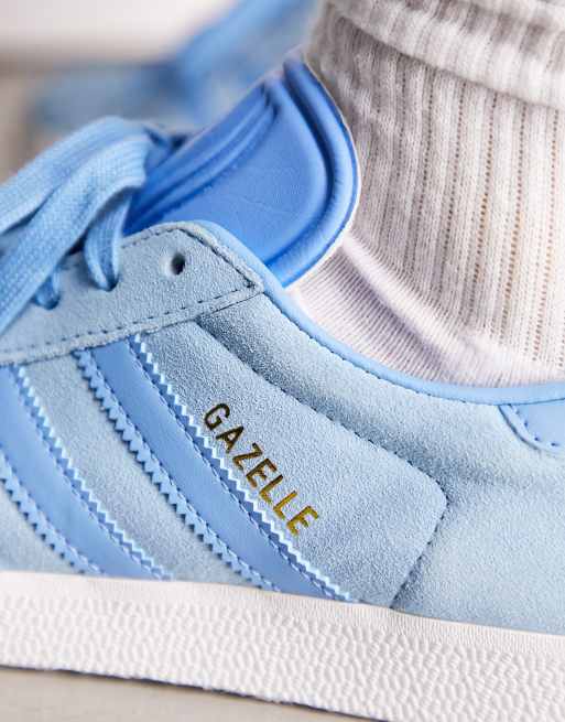 Adidas gazelle size 6 blue sale