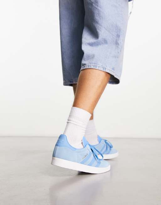 adidas Originals Gazelle trainers in blue | ASOS