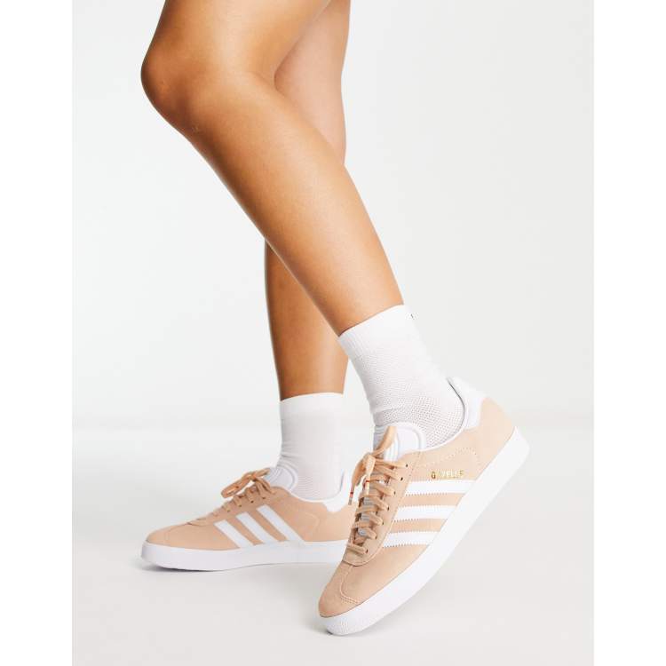 Adidas gazelle outlet womens blush pink