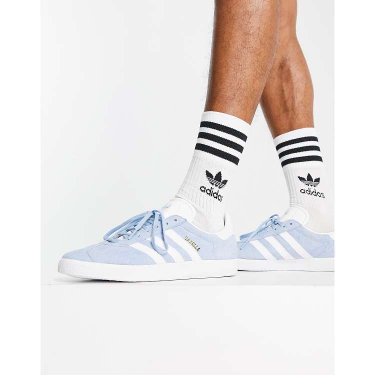 Adidas originals gazelle outlet trainers blue