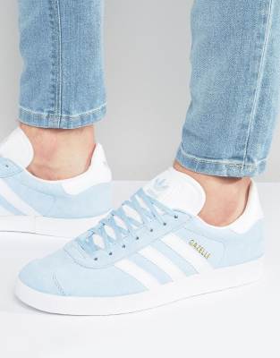 adidas gazelle silver green womens adidas Gazelle 'Blue Cloud White' Men's Shoes 11.5