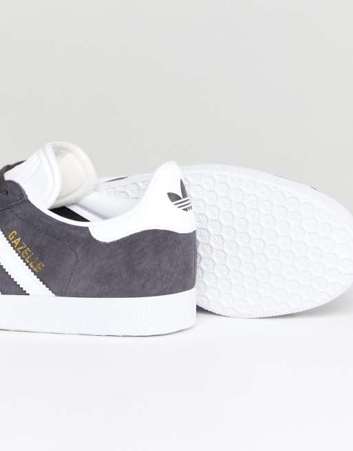 Adidas originals gazelle clearance og solid grey trainers