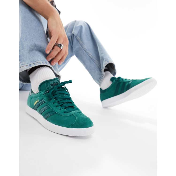 Adidas originals hotsell gazelle collegiate green