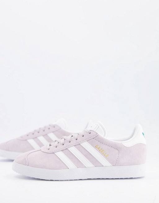 adidas Originals Gazelle trainers in lilac