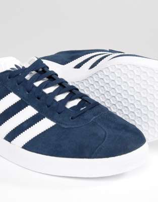 adidas originals gazelle trainers in navy