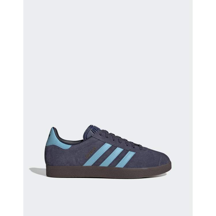 adidas Originals Gazelle trainers in navy