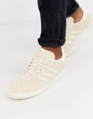 adidas originals off white suede gazelle og sneakers