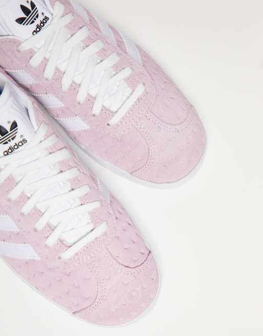 Adidas pink gazelle outlet womens