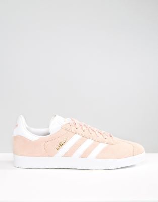 adidas originals gazelle trainers in pink