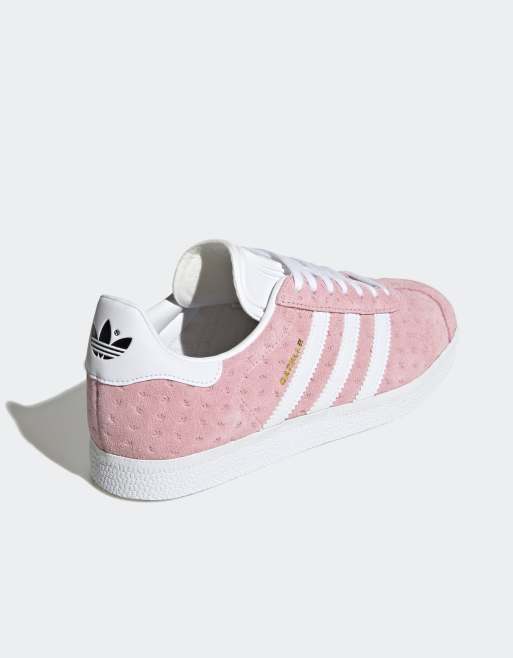 Adidas baby pink gazelle sale